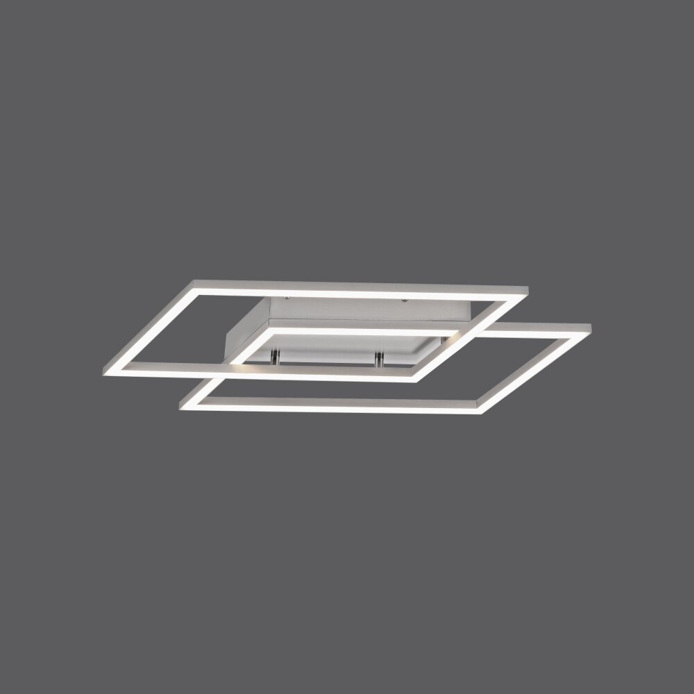 Plafonnier Paul Neuhaus INIGO LED Acier inoxydable, 2 lumières main product photo