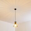 Suspension Ayen Noir, 1 lumière