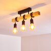 Plafonnier Barbengo Noir, 3 lumières
