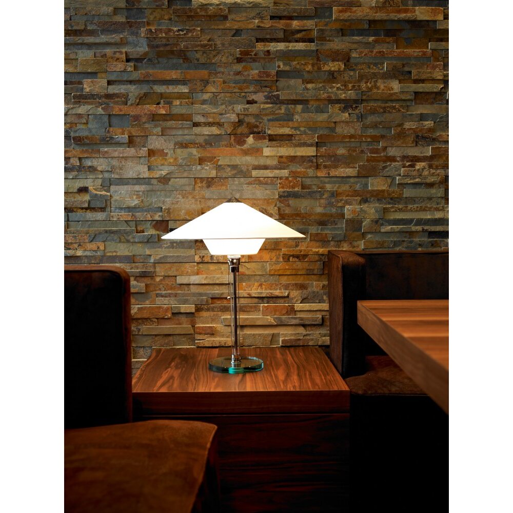 Wagenfeld 28 Tecnolumen Lampe à poser Nickel mat, Transparent, 1 lumière main product photo