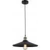 Suspension Globo KNUD Vieux laiton, Laiton, Noir, 1 lumière