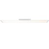 Plafonnier Brilliant Abie LED Blanc, 1 lumière, Télécommandes