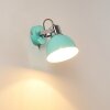 Applique murale Borik Turquoise, 1 lumière