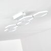 Plafonnier Halmstad LED Blanc, 1 lumière