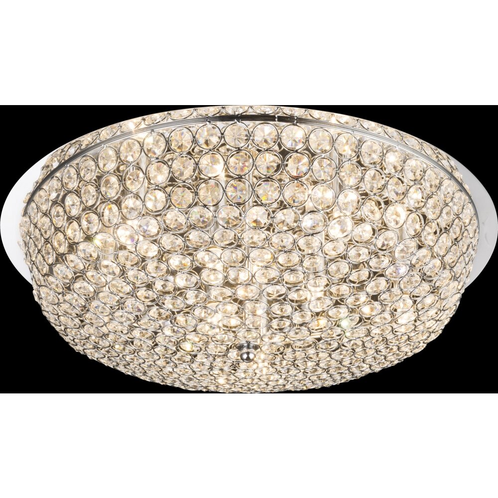 Plafonnier Globo EMILIA LED Chrome, 8 lumières main product photo