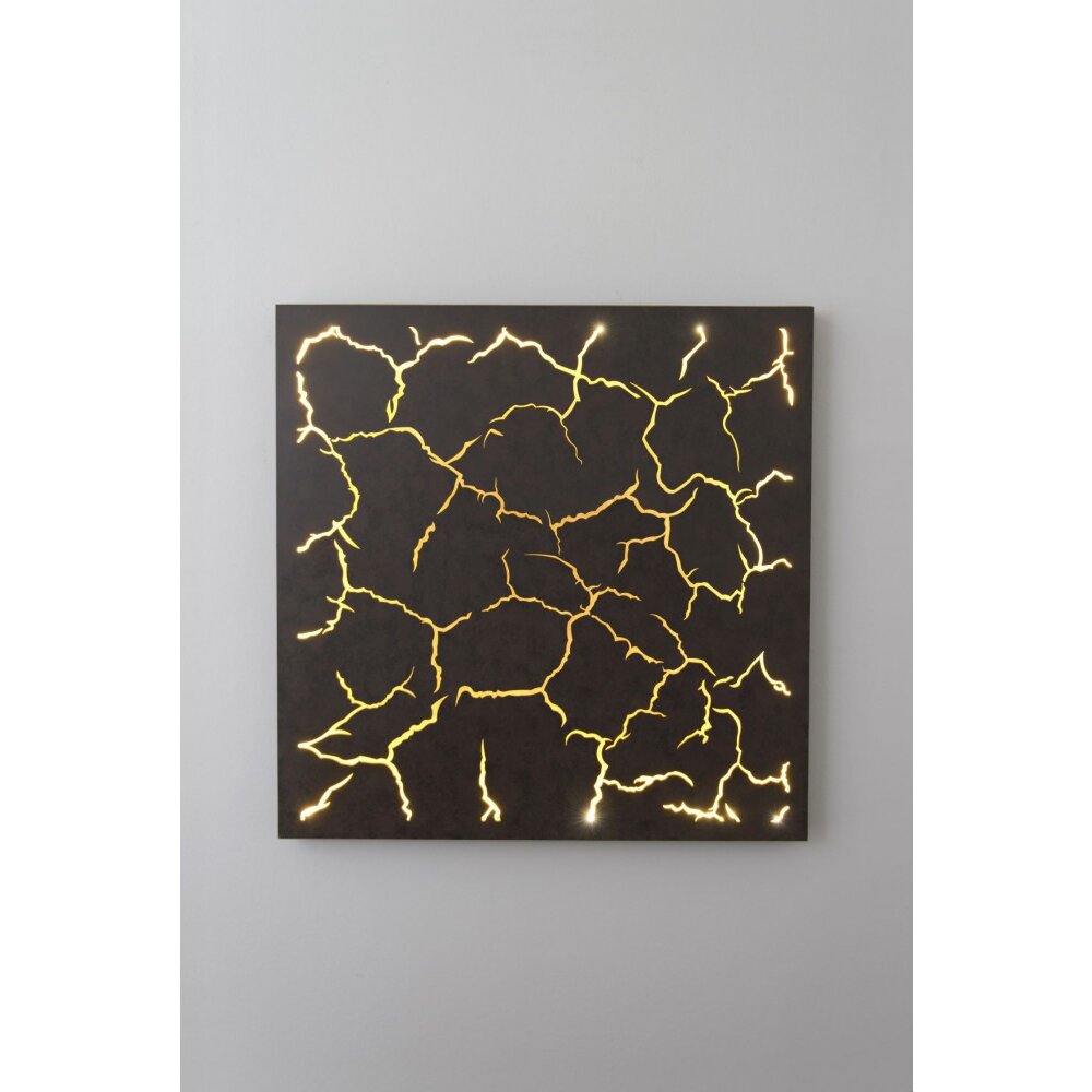 Applique Holländer LARICA LED Brun, Or, Noir, 1 lumière main product photo