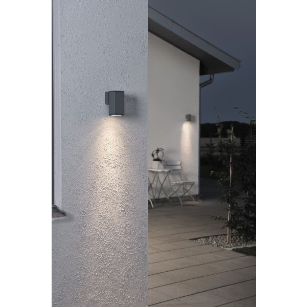 Applique murale Konstsmide Monza Anthracite, 1 lumière main product photo