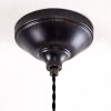 Suspension Lemone Noir doré, 1 lumière