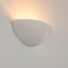 Applique murale Garessio Blanc, 1 lumière