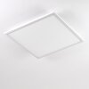 Plafonnier Salmi LED Blanc, 1 lumière, Télécommandes, Changeur de couleurs