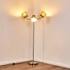 Lampadaire Ascona Nickel mat, 3 lumières