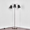 Lampadaire Ascona Nickel mat, 3 lumières