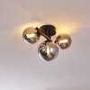 Plafonnier Chariton Noir, 3 lumières