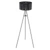 Lampadaire Globo BARZI Noir, 1 lumière