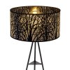 Lampadaire Globo BARZI Noir, 1 lumière