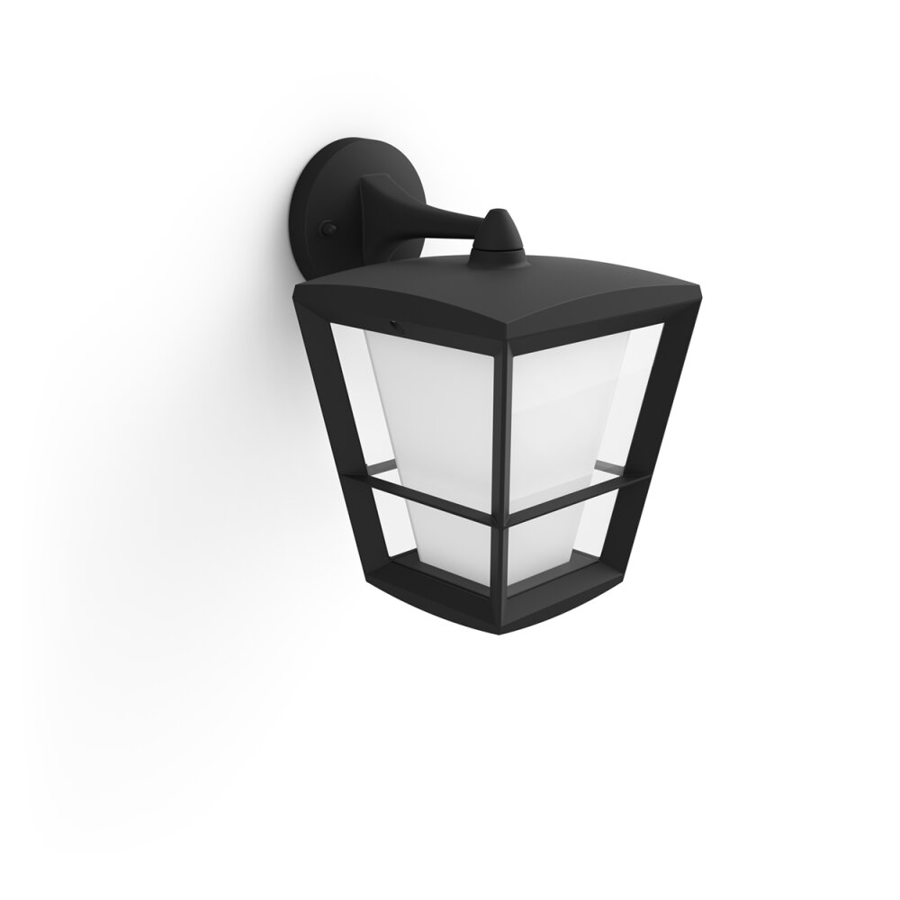 Applique murale Philips Hue Ambiance White & Color Econic LED Noir, 1 lumière, Changeur de couleurs main product photo