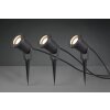 Spot Trio Ubangi Anthracite, 3 lumières