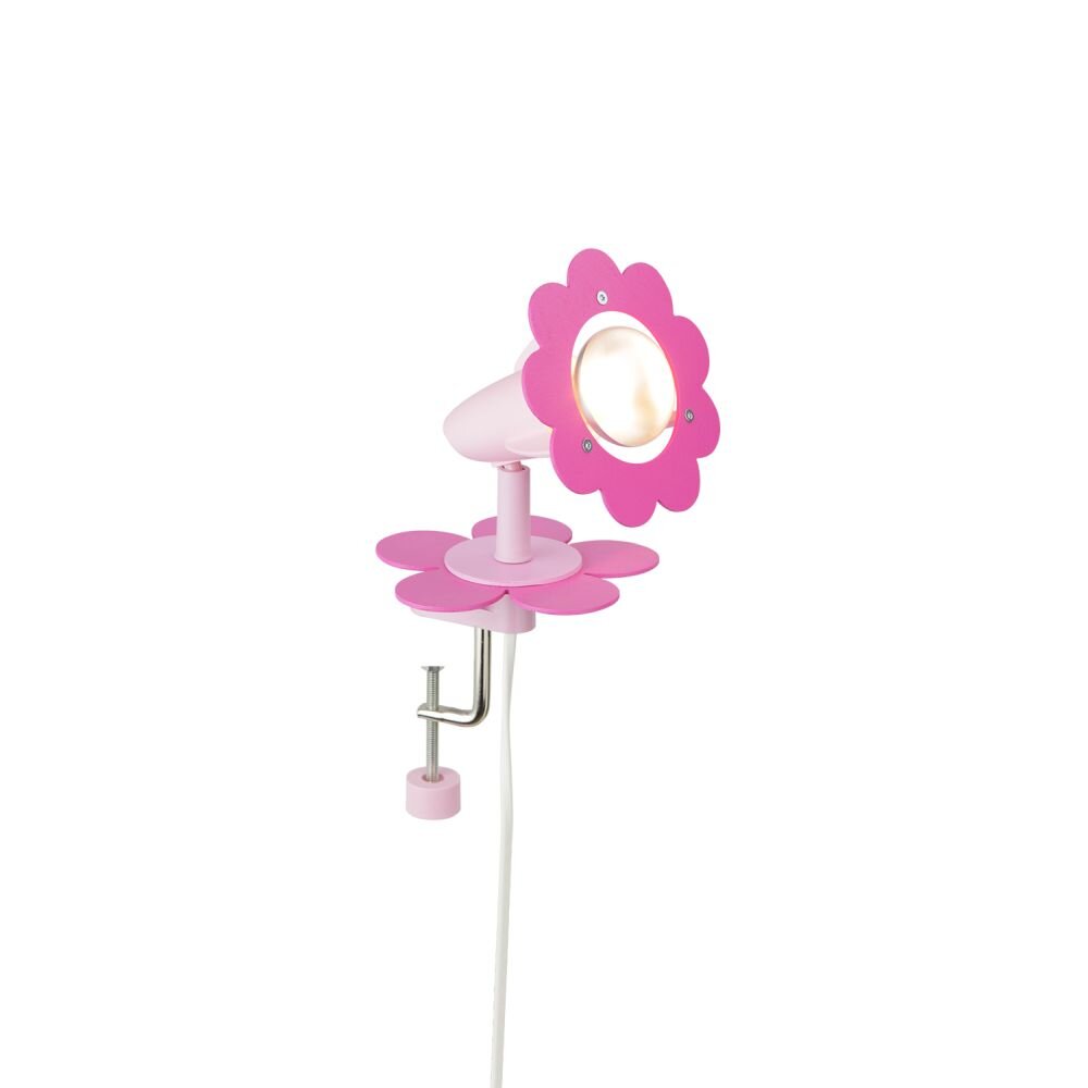 Lampe à pince Elobra BLÜTE Rose, 1 lumière main product photo