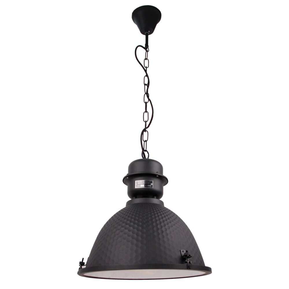 Suspension Brilliant Kiki Noir, 1 lumière main product photo