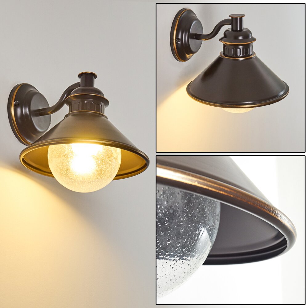 Applique murale d'extérieur Bocholt Cuivre, 1 lumière main product photo
