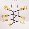 Suspension Coppet Noir doré, 7 lumières