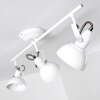 Plafonnier Tina Blanc, 3 lumières