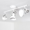 Plafonnier Tina Blanc, 3 lumières