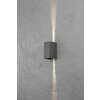 Applique murale Konstsmide Cremona LED Anthracite, 2 lumières