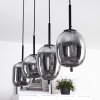 Suspension Verbania Noir, 4 lumières