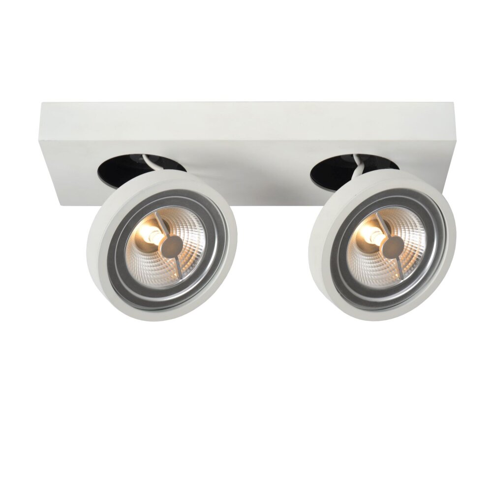 Plafonnier Lucide NENAD AR111 LED Blanc, 2 lumières main product photo