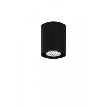 Plafonnier Lucide BODI Noir, 1 lumière