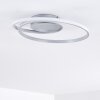 Plafonnier Leksund LED Argenté, 1 lumière