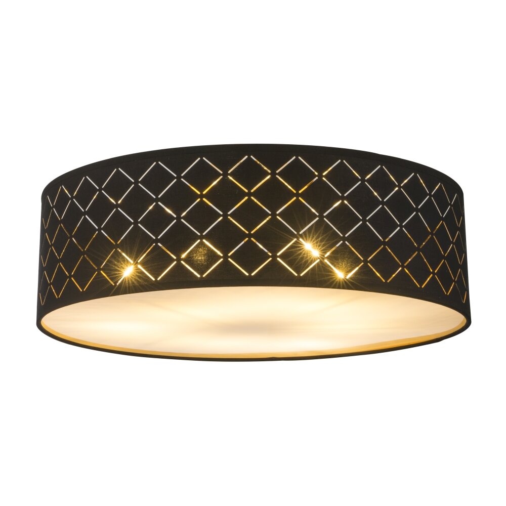 Plafonnier Globo CLARKE Nickel mat, 6 lumières main product photo