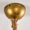 Suspension Tenna Kordel Vieux laiton, Brun, 1 lumière