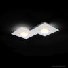 Plafonnier Grossmann KARREE LED Aluminium, Champagne, 2 lumières