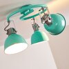Plafonnier Dompierre Vert, Blanc, 3 lumières
