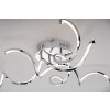 Plafonnier Paul Neuhaus Lina LED Chrome, 3 lumières