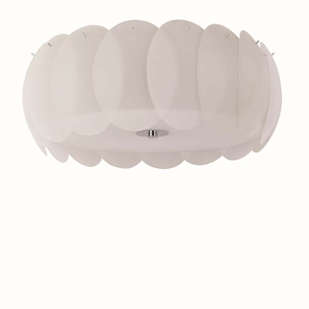 Plafonnier Ideal Lux OVALINO Blanc, 8 lumières main product photo