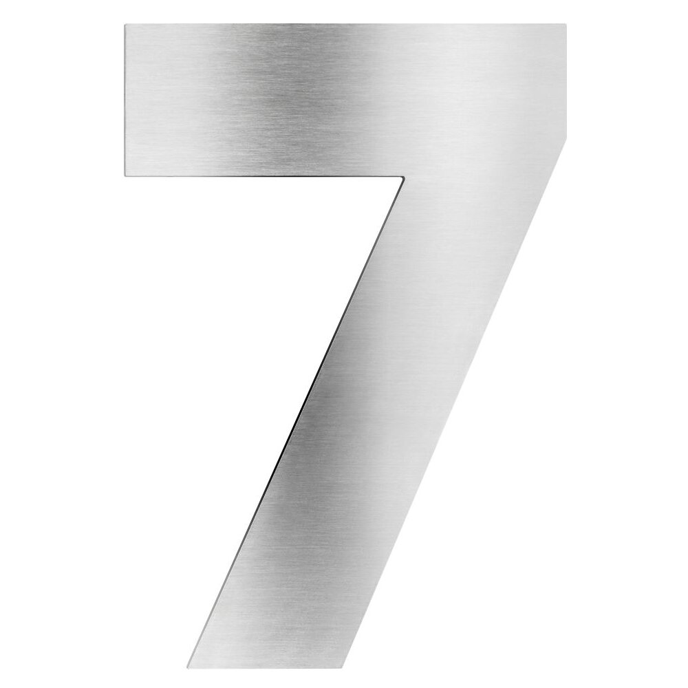 Numéros de maison LCD 7 Acier inoxydable main product photo