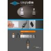 Plafonnier Paul Neuhaus ADALI LED Acier inoxydable, 3 lumières