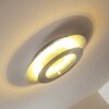 Plafonnier Springdale LED Argenté, 11 lumières