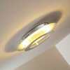 Plafonnier Springdale LED Argenté, 11 lumières