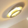 Plafonnier Springdale LED Argenté, 11 lumières