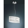 Suspension Trio NIKOSIA Chrome, 2 lumières