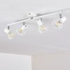 Plafonnier Gullspang Blanc, 4 lumières