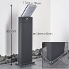 Borne lumineuse Heraklion LED Anthracite, 1 lumière