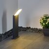 Borne lumineuse Heraklion LED Anthracite, 1 lumière