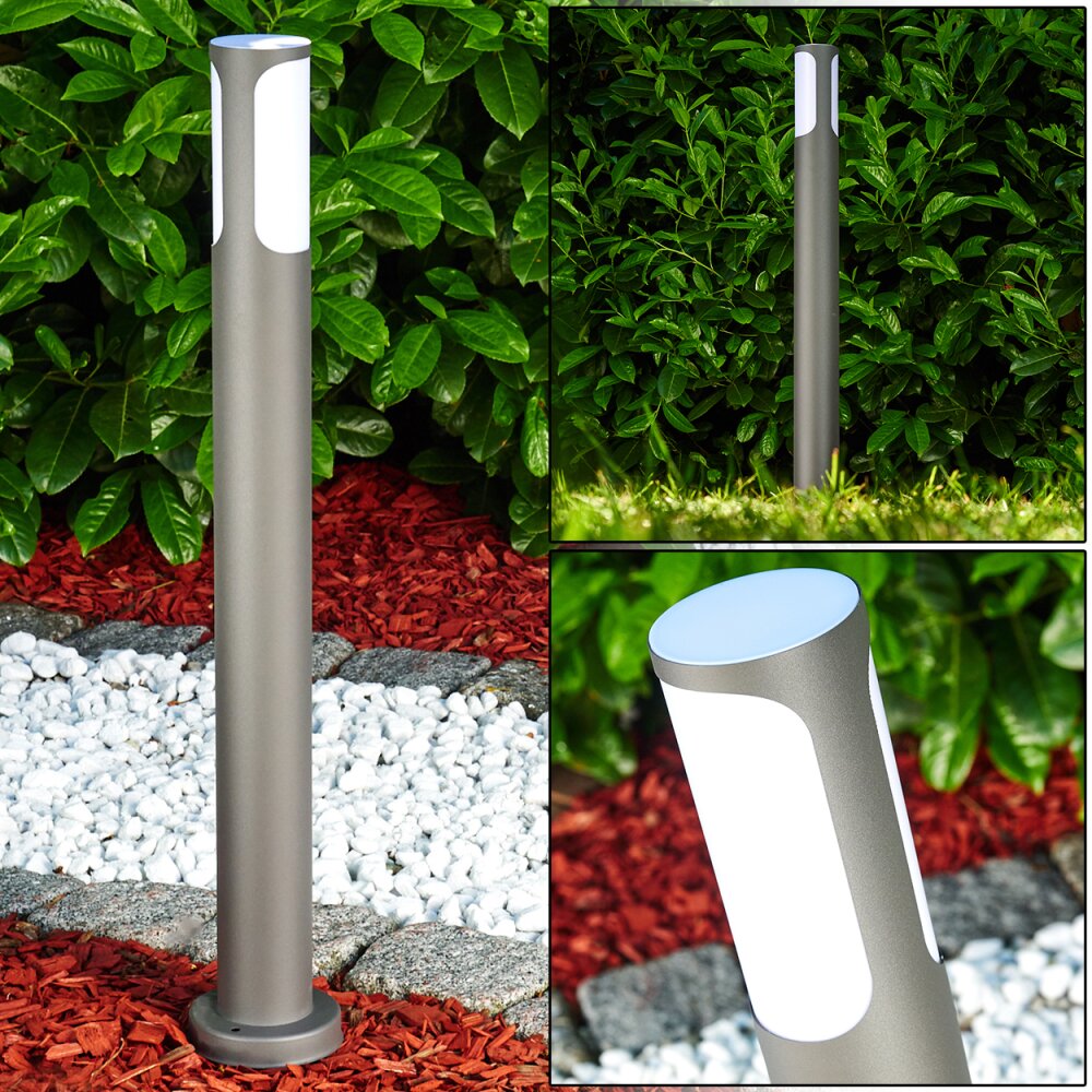 Borne lumineuse Nalmaibrück Anthracite, 1 lumière main product photo