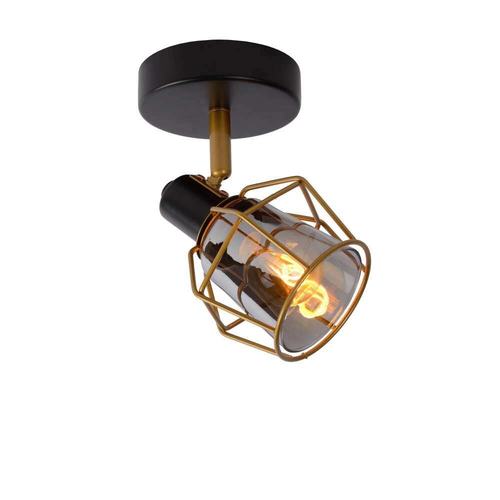 Spot de plafond Lucide NILA Noir, 1 lumière main product photo