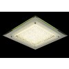 Plafonnier LED Globo Liana Chrome, 1 lumière